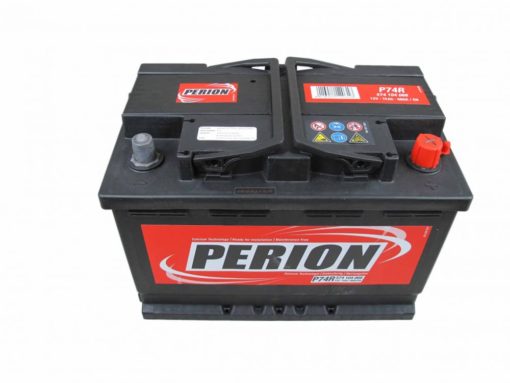 Autó Akkumulátor Perion 12V 74Ah Jobb+(574104)