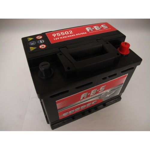 Meghajtó akkumulátor ABS 12V-60Ah (95502)