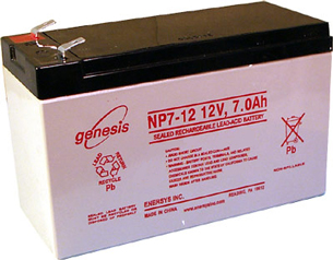 Genesis zselés akkumulátor 12V 7Ah NP7-12 NFR