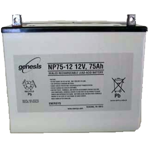 Genesis zselés akkumulátor 12V 75Ah NP75-12 NFR