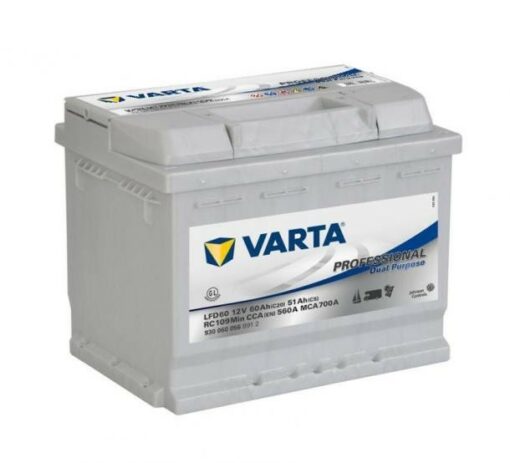 Varta Professional Dual Purpose 12v 60Ah meghajtó akkumulátor 930060
